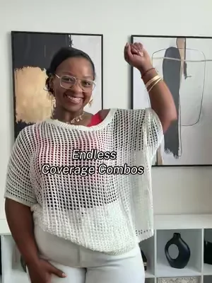 The easy summer coverage option #summeroutfits #cutetops #dealsforyoudays #casualoutfits #summerwins 