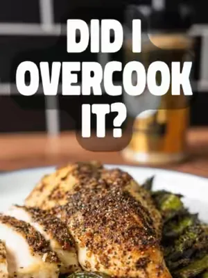 I made this chicken and asparagus dinner over the weekend and thought I completely overcooked it. 😅🔥 Turns out, I was wrong. Sometimes the recipes you think are ruined end up being the best ones. This chicken came out juicy, flavorful, and paired perfectly with the asparagus. Be honest... does this look overcooked to you?