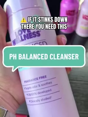 Ladies you should be using a ph balanced cleanser down there 👇🏻 @lovewellness #phbalance #femininewash #dealsforyoudays 
