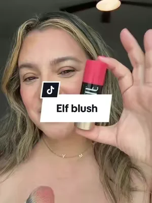 Drugstore makeup what?!? #elfcosmetics #elfblush 