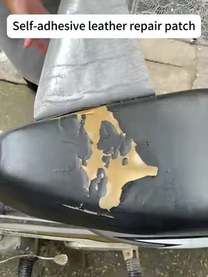 Leather repair tapes