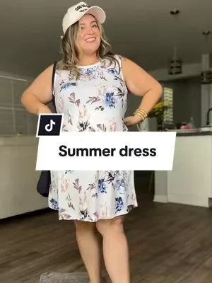 Replying to @Irie  🇵🇸 🌟 🪖  ✋️ Stretchy and so comfy!! #summerdress #plussizefriendly 