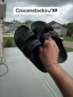 My new favorite sandals #crocs #sliponshoes #birkenstocks #dealsforyoudays 