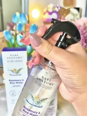 Rosemary & Rice Water Hair Spray- 200ml Pack of 2 #tratamientocapilar #romeroparaelcabello #dealsforyoudays 