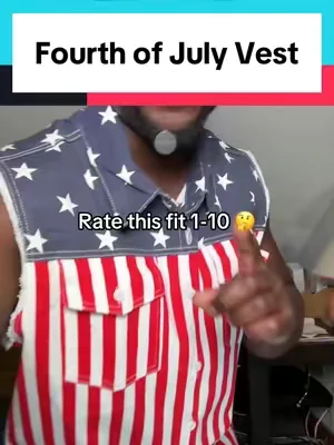 I’m tryna see sum rq #july4thoutfit #fourthofjuly #patrioticstyle #mensfashion #dealsforyoudays 