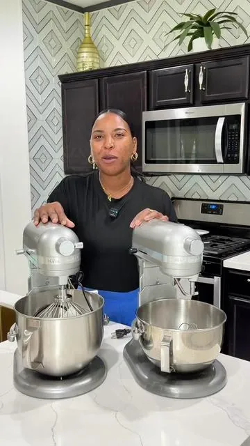 mezcladora KitchenAid de 7 cuartos #KitchenAid #KitchenAidMixer #MezcladoraKitchenAid #MezcladoraDePedestal  #ReposteríaProfesional