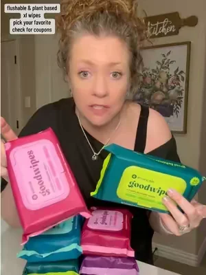 Love these flushable wipes from @goodwipes, I’ll never go back to the store brand #SummerVibes #dealsforyoudays #tiktokshopcreatorpicks #wipes 