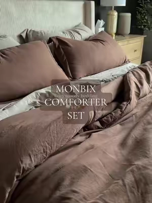 Quite literally the coziest bedding I’ve ever owned #dealsforyoudays #comforterset #comforter #cozybedding #beddingset 