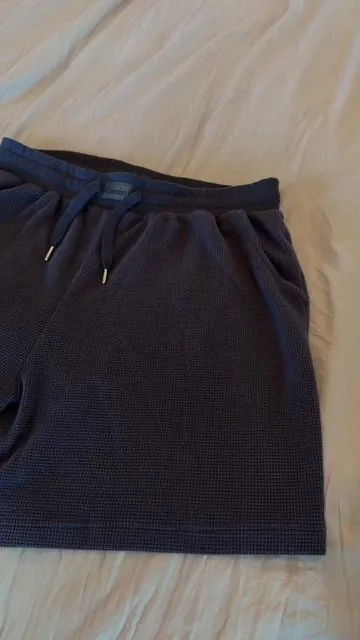 Love these waffle lounge shorts. #comfrt #comfrtclothing #loungewear #loungeshorts #waffleshorts 