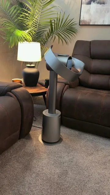 The new bladeless fan from @DreameHome looks like something you’d find out of Star Wars #dreame #dreamemf10 #fan #bladelessfan 