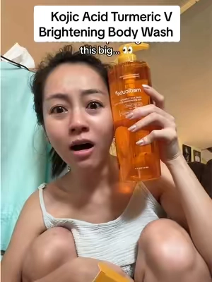 Medicube finally made a jumbo size of their viral Kojic Acid Turmeric V Brightening Body Wash! 🤯 ##medicube##medicube10thbirthday##medicubeSuperBrandDay##kojicacidbodywash##hyperpigmentation