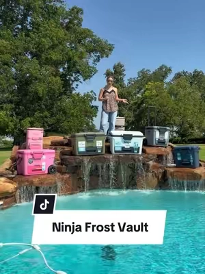 Which one are you grabbing?? @Ninja Kitchen #ninjafrostvault #cooler #tiktokshopcreatorpicks #tiktokshopsummersale 