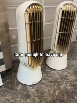 Every color is so cute! Get a set before they sell out! #qvc #portablefan #rechargeablefan #homefinds #tabletopfan 