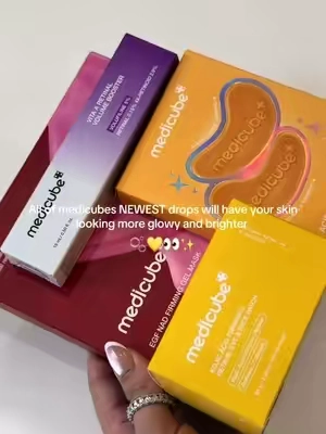 My favorites💛😮‍💨🫧 @medicube global @medicube US Store #medicube #korean #skincare #glowing #summervibe 