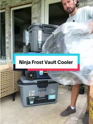 Tailgating, and summer parties just got a huge upgrade! #ninjafrostvaultcooler #cooler #icechest #tiktokshopcreatorpicks *prices and discounts are subject to change and accurate based on the time of posting, sale ends today 