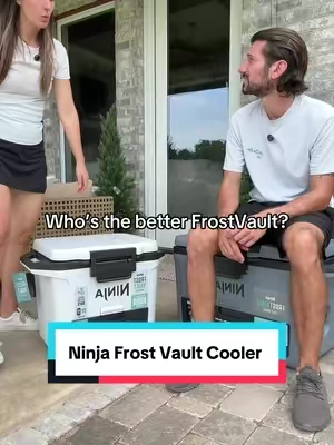Ninja Frost Vault Cooler #ninjafrostvaultcooler #cooler #icechest #tiktokshopcreatorpicks 