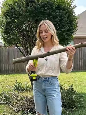 My toxic trait is thinking I can “just trim one branch” and suddenly I’m out in the backyard for 2 hours 🌿😂 #pruning #pruningshears #electricpruningshear #yardwork #yardtools 