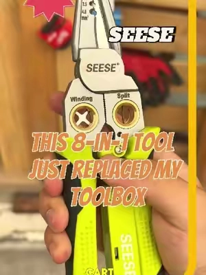 This 8-in-1 Tool Just Replaced My Toolbox 🤯 #tools  #diytools  #pliers  #hvac   #fyp 