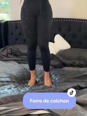 Respuesta a @👼📚Angel de mis sueños 📚👼 Cambie de cama y obviamente me volví a comprar la misma marca de forro para el colchón #waterproof #forro #cover #Home #homeessentials 