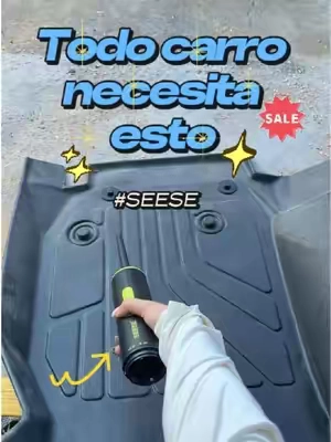 Si tienes niños.. Sabes exactamente por qué compré esto. 😂 Mi carro nunca había estado tan limpio. #CarCare #CarAccessories #CarTok #PortableVacuum #detailing 
