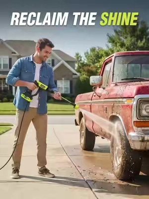 I paid full price for this portable pressure washer, and now it's on a massive sale. I definitely overpaid! 💸🪣 #pressurewasher #cordlesspressurewasher #CarOwners #TikTokshopbacktoschool #fyp