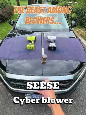 The fighter jet of blowers…#carowners #carcleaning #CarCare #Tiktokshopsummersale #SEESESuperBrandDay 