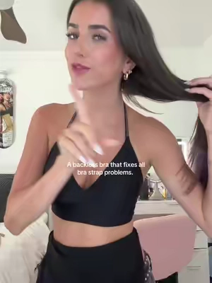 Literally so convenient for any top 🤩 #backlessbra #brahacks #tiktokshopfinds 