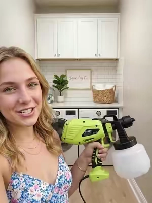 Painting projects just got way easier. #paintsprayer #electricpaintsprayer #painting #homerenovation #tiktokshopcreatorpicks 