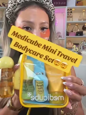 🧡✨Medicube favs now in MINIS😭😭🤯🤯#medicube #medicubeskincare #medicubebodycare #koreanskincare #tiktokshopsummersale  Posted on 08/08/2026 | Prices & promos were accurate at time of posting but may change. This is my personal testimony. Results may vary. @medicube US Store 