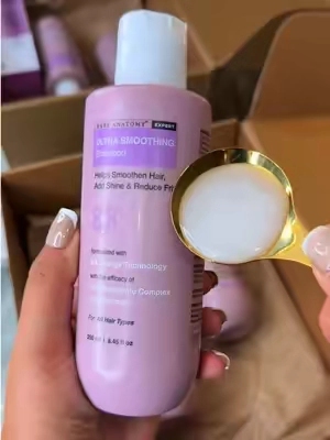 Ultra Smoothing Shampoo #frizzcontrol #bareanatomy #haircare #tiktokshopcreatorpicks #TikTokshopbacktoschool 