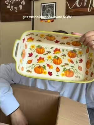 the best of the best holiday bakeware sets🍁🍂 @QVC, Inc  #holidays #bakeware #holidaydishes #holidaybakeware #falldecor 