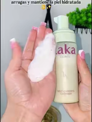 [Laka] Melty Foaming Cleanser — Soft Bubble Melty PDRN Oil Foam Cleanser with Hyaluronic Acid #TikTokshopbacktoschool 