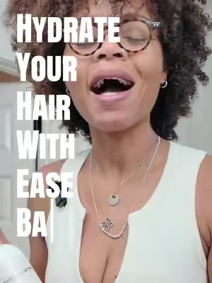 @Bask and Lather Co #hydration #hairtok #baskandlather #naturalhair #curlyhairmusthaves 