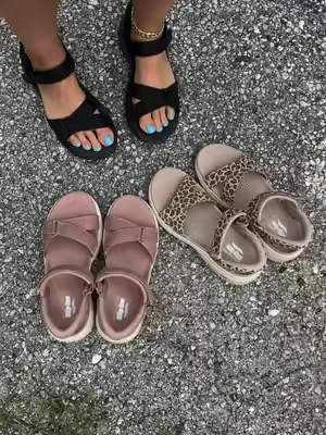 @QVC, Inc #skechers #sandal #sandals #TikTokshopbacktoschool #qvcloyaltyprogram 