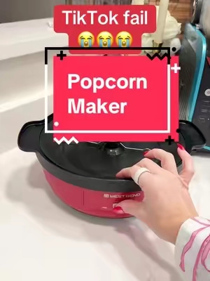 🍿 Okayyyy… consider me officially converted to homemade popcorn. The West Bend Stir Crazy makes that crispy, buttery, movie-theater-style popcorn right at home — and watching it pop is half the fun. 😂 The stirring rod keeps the kernels moving for more even popping, the butter well lets the butter melt right onto your popcorn, AND when it’s finished… you literally flip it over and the lid becomes your serving bowl. 🙌🍿 (The Home Depot) Movie nights just got an upgrade. 🎬 And learn from my mistake: oil goes on the popping plate… butter goes in the butter well. 😂🔥 #WestBend #StirCrazy #PopcornMaker #MovieNight #KitchenFinds 