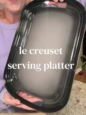 This is going to be so gorgeous for hosting during football season and the holidays! QVC Le Creuset Serving Platter #lecreuset #lecreusettiktok #servingplatter #qvc  @QVC, Inc  Sales and couple subject to change any time 