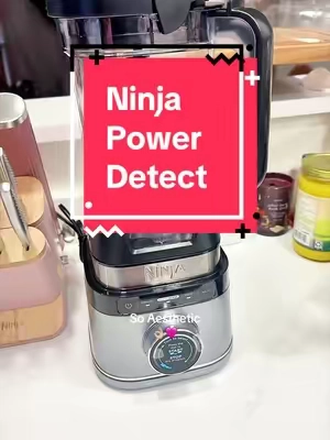 I thought all blenders were basically the same… until THIS one started detecting what I put inside. 😳🙌 The Ninja Detect Power Blender actually senses the ingredients and adjusts the blend settings for you with BlendSense Technology. 👏 Frozen fruit? Ice? Thick smoothie? Instead of standing there guessing which speed or how long to blend, IT FIGURES IT OUT. 🤯 Powerful enough for the tough stuff, smart enough to take the guesswork out of blending, and perfect for anyone who just wants to push a button and walk away with the right consistency. 😂 This is what I mean when I say I want my appliances to do the thinking for me. #NinjaDetect #NinjaBlender #PowerBlender #SmoothieBlender #KitchenAppliances